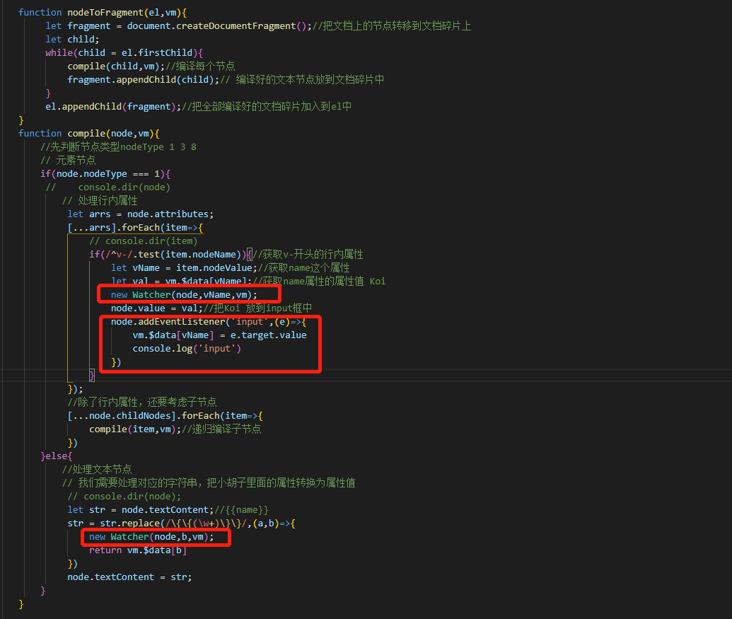 Simple implementation of vue response style-handwriting implementation ...