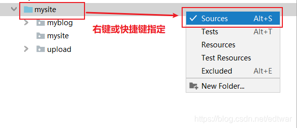 ctrl+shift+alt+s进入 左侧project settings 选择modules