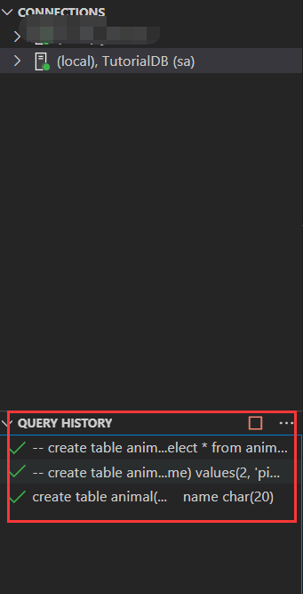 VSCode插件 SQL Server 连接 Microsoft Server SQL_vscode mvc connect sql ...