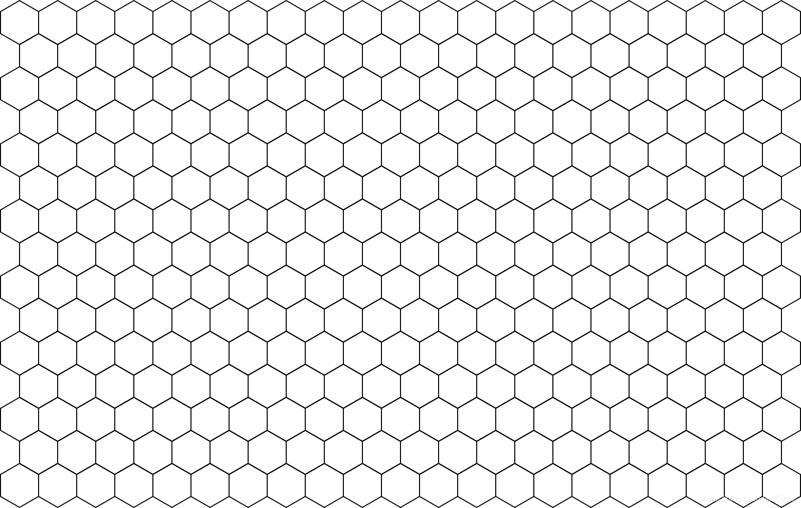 六边形格子地图的基本实现 Evrse的博客 Csdn博客 六边形地图