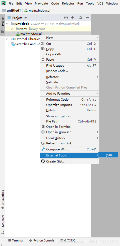 pyqt5(Qt+Python)的使用_from mainwindow import *-CSDN博客