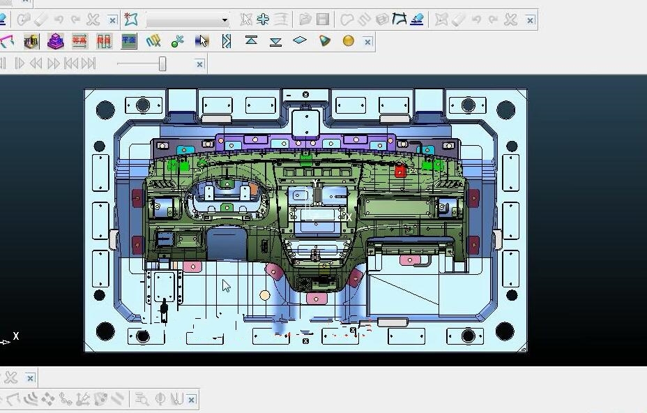 Powermill汽车件模具五轴数控CNC编程视频教程