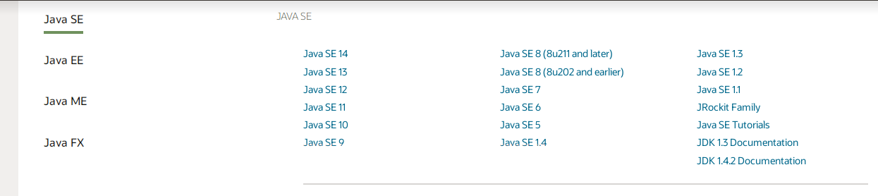 Oracle官网下载JDK