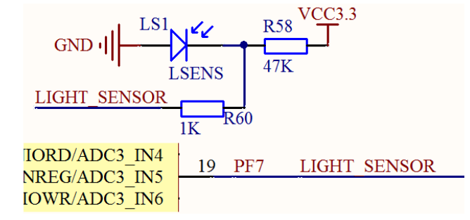 【STM32】光敏传感器示例