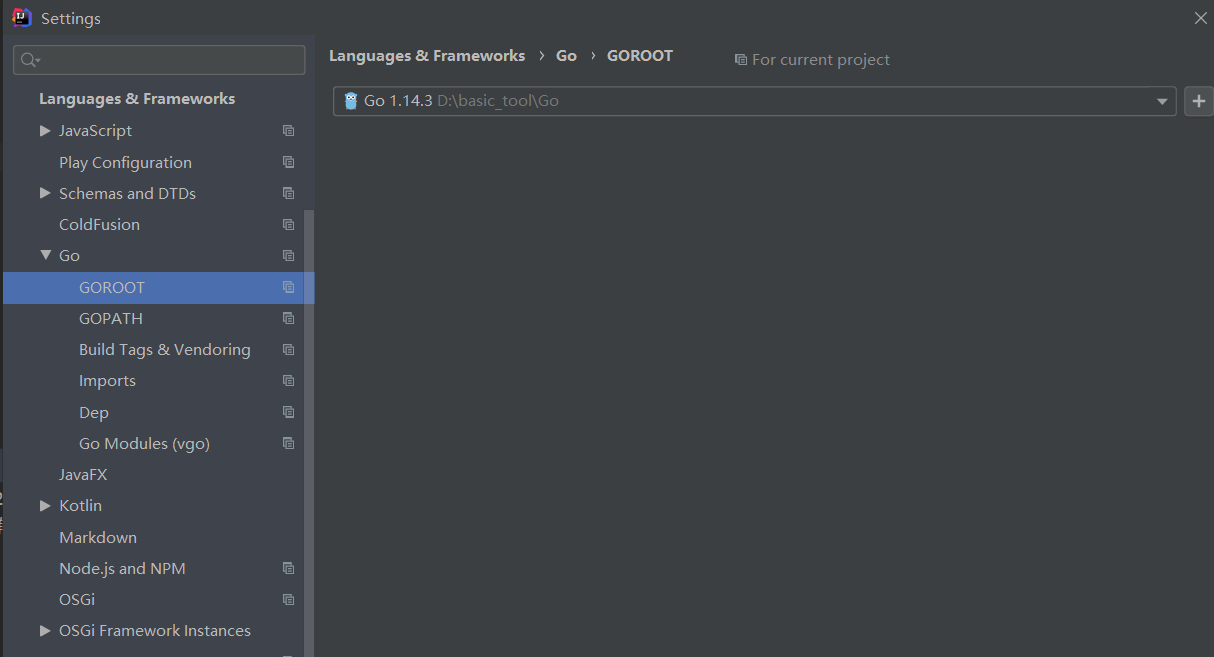 go build报错，提示错误can‘t load package： package xxx is not in GOROOT (D