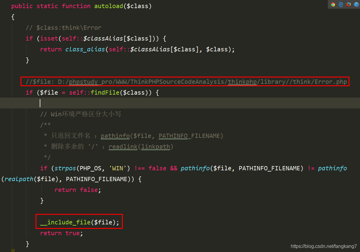 ThinkPHP lädt automatisch die Loader-Quellcodeanalyse