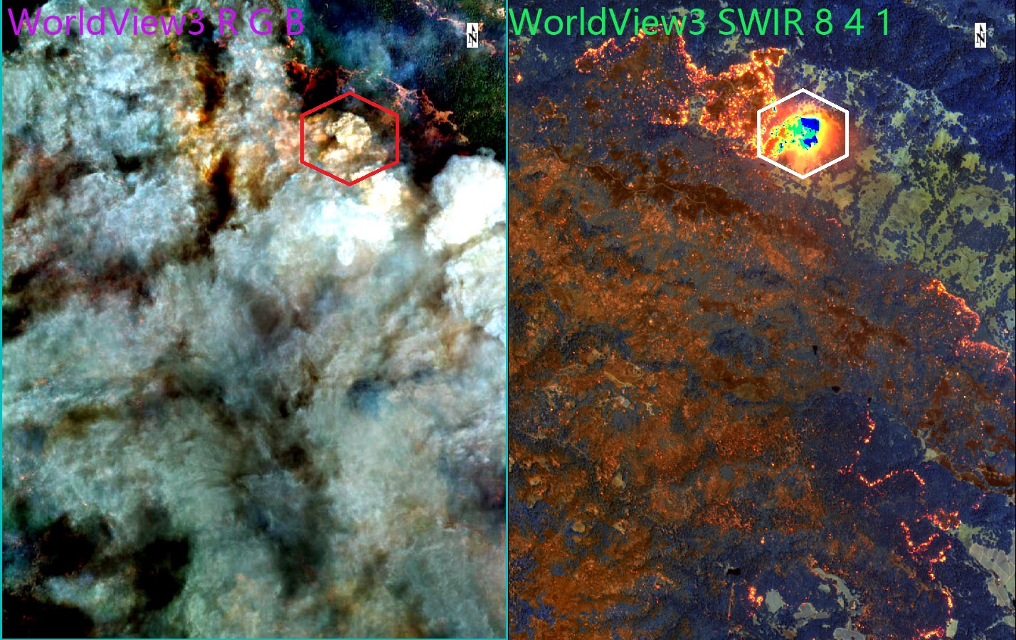目前常用的免费遥感卫星携带短波红外的传感器有 sentinel-2a/b和