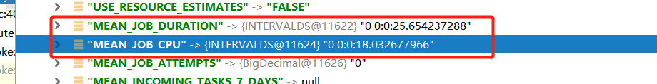 debug状态下查看到的数据类型