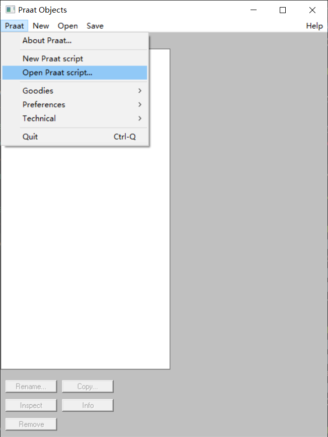 praat script compute f0 statistisc