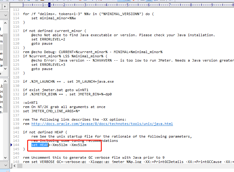 Jmeter启动报错Error Occurred During Initialization Of VM Could Not Reserve ...