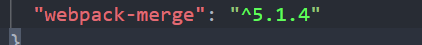webpack-merge