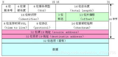 IP 的头部和数据