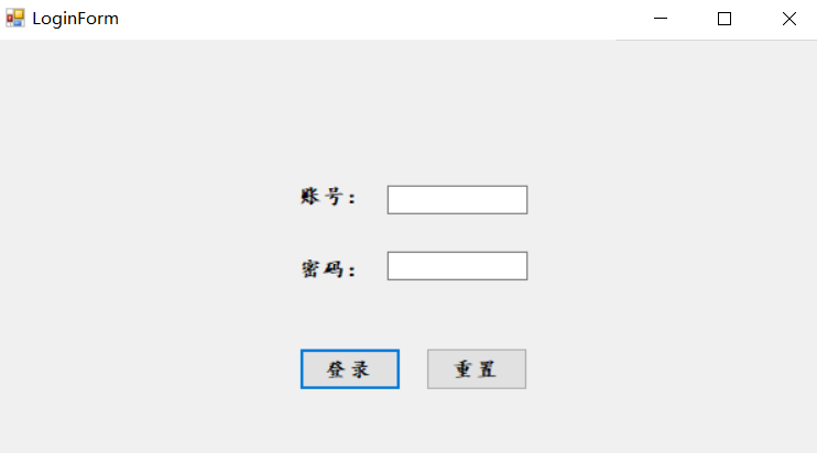 Winform Game Login Source Code Logical logic to the main page after a simple login is successfully ...