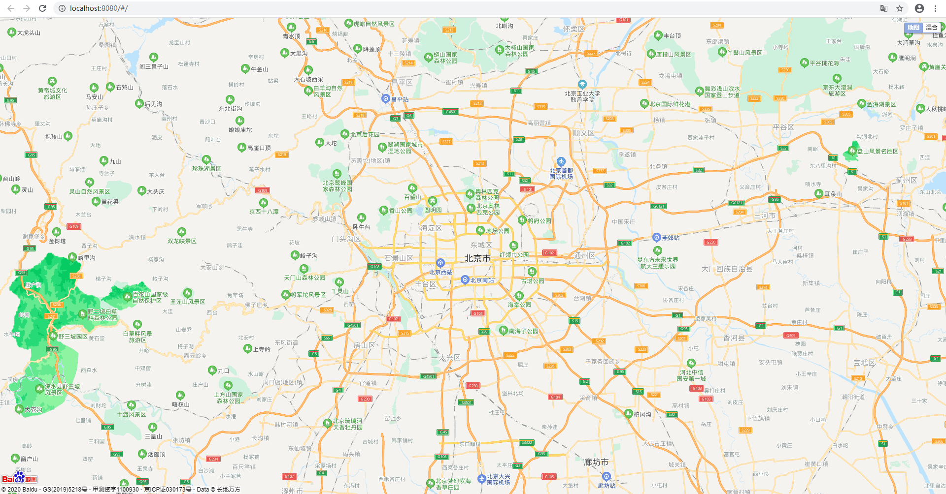 VueCli3引入百度地图Api详细步骤+宽高自动页面自适应（踩坑+源代码）