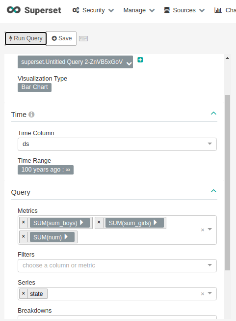 superset可视化-Bar Chart_superset 支持条形图-CSDN博客