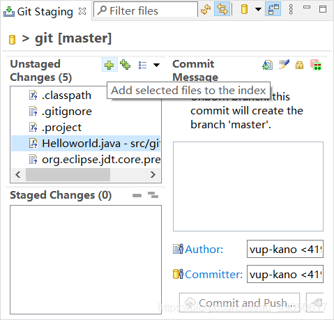 Eclipse与github的连接
