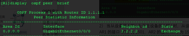 AR1邻居信息