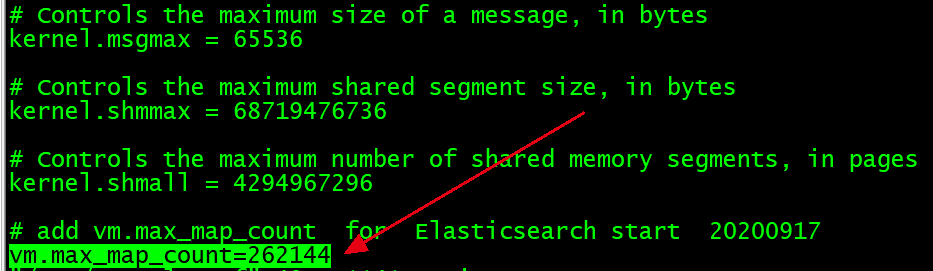 Elasticsearch启动报错:max virtual memory areas vm.max_map_count [65530] is too low, increase to at least