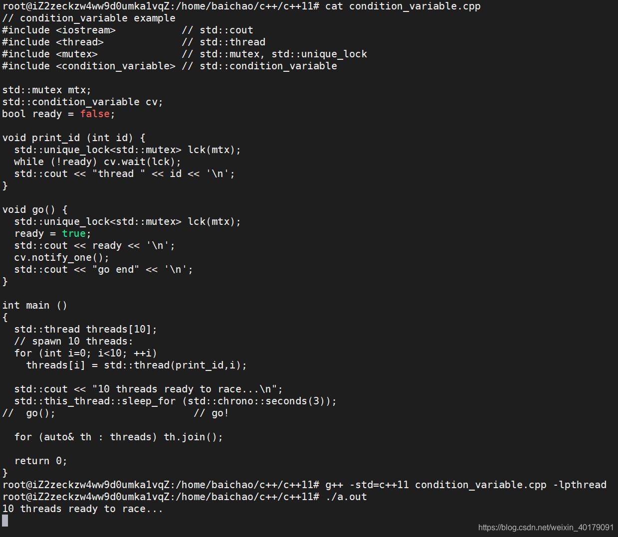 c++11 std::condition_variable、condition_variable_any、notify_all、notify ...