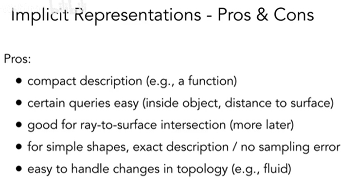 Games101计算机图形学笔记L10 Geometry 1(Introduction)