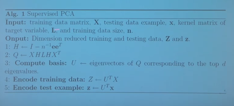 第十章 Supervised PCA