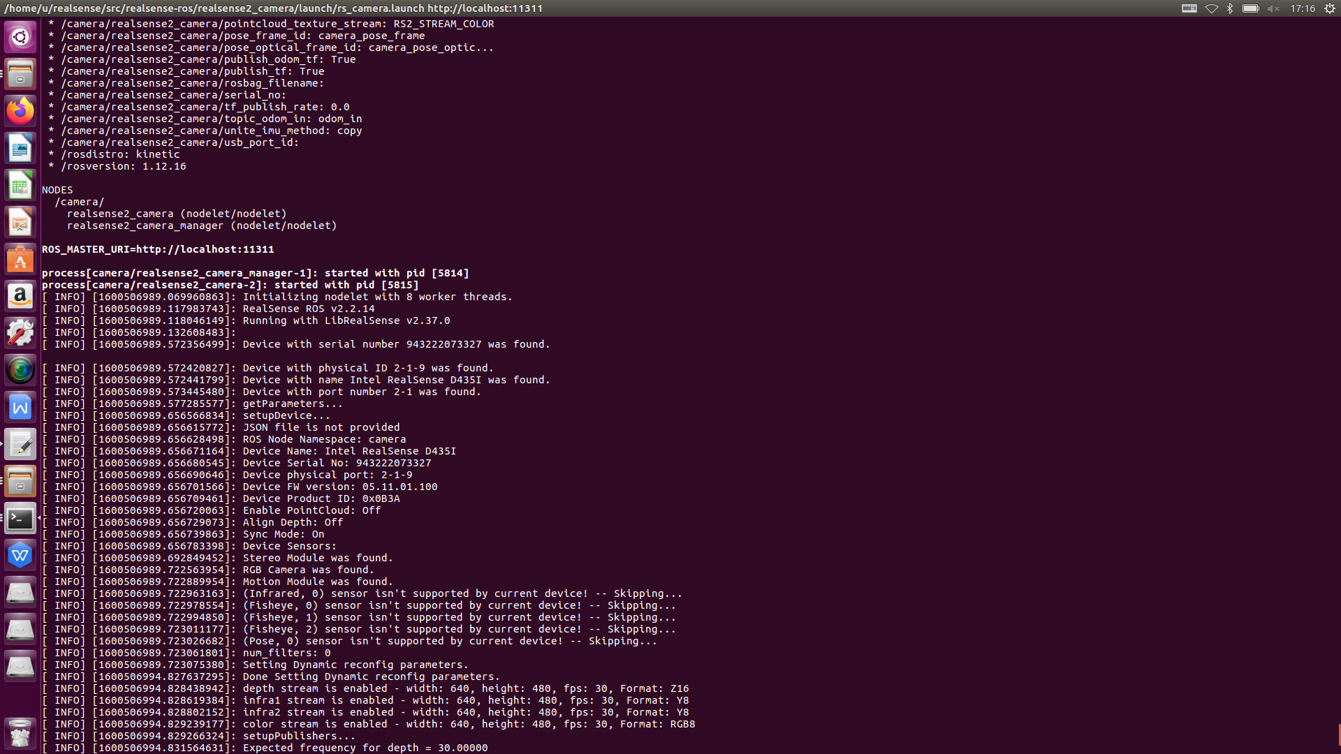 第二个相机的serial number