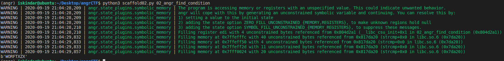 Angr CTF 从入门到入门（1）