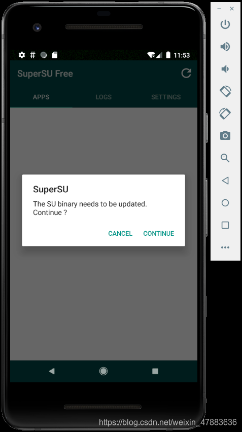 android 模拟器root 和supersu 安装 l0neman 的博客 csdn博客