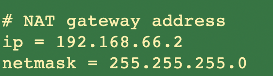 网关和子网掩码