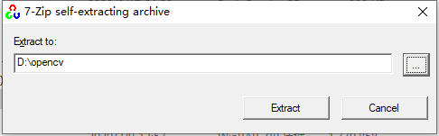将文件解压到指定文件夹下面