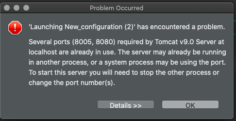 最开始不知道为什么被占用