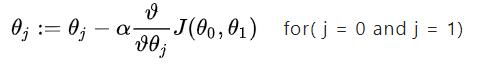 for( j = 0 and j = 1)