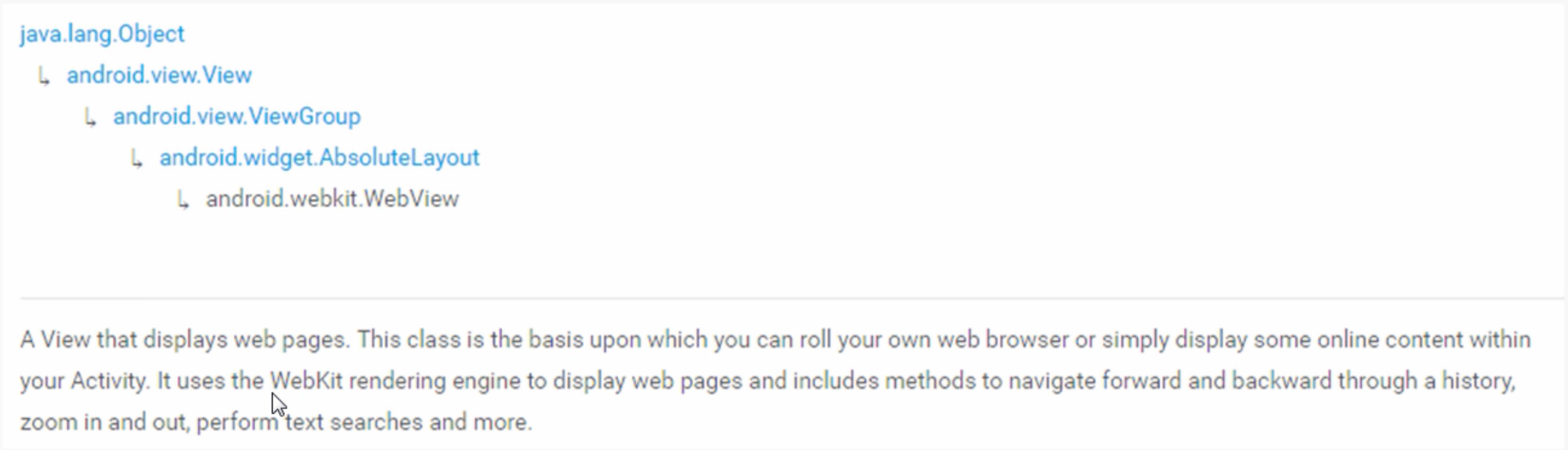 什么是webview？用在哪里？