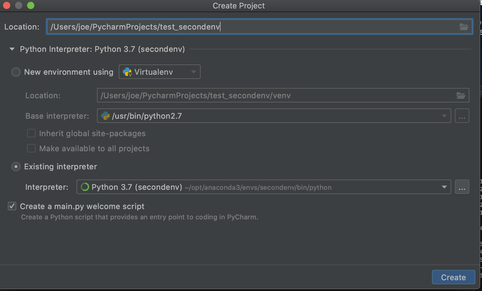 mac os下anaconda pycharm搭建pytorch环境