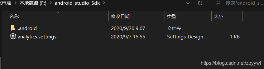 ANDROID_SDK_HOME指向的目录