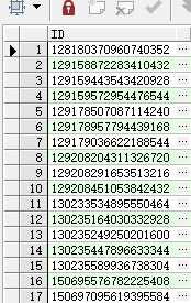 PLSQL查询字段为科学计数法,修正显示