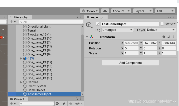 Unity 3D 2019.3.12版本创建一个按钮,并为该按钮添加点击Click的消息响应函数以及点击按钮切换场景_unity button ...