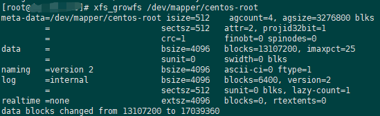 Dev mapper centos root как почистить