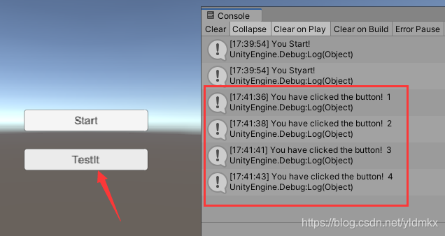 Unity 3D 2019.3.12版本创建一个按钮,并为该按钮添加点击Click的消息响应函数以及点击按钮切换场景_unity button ...