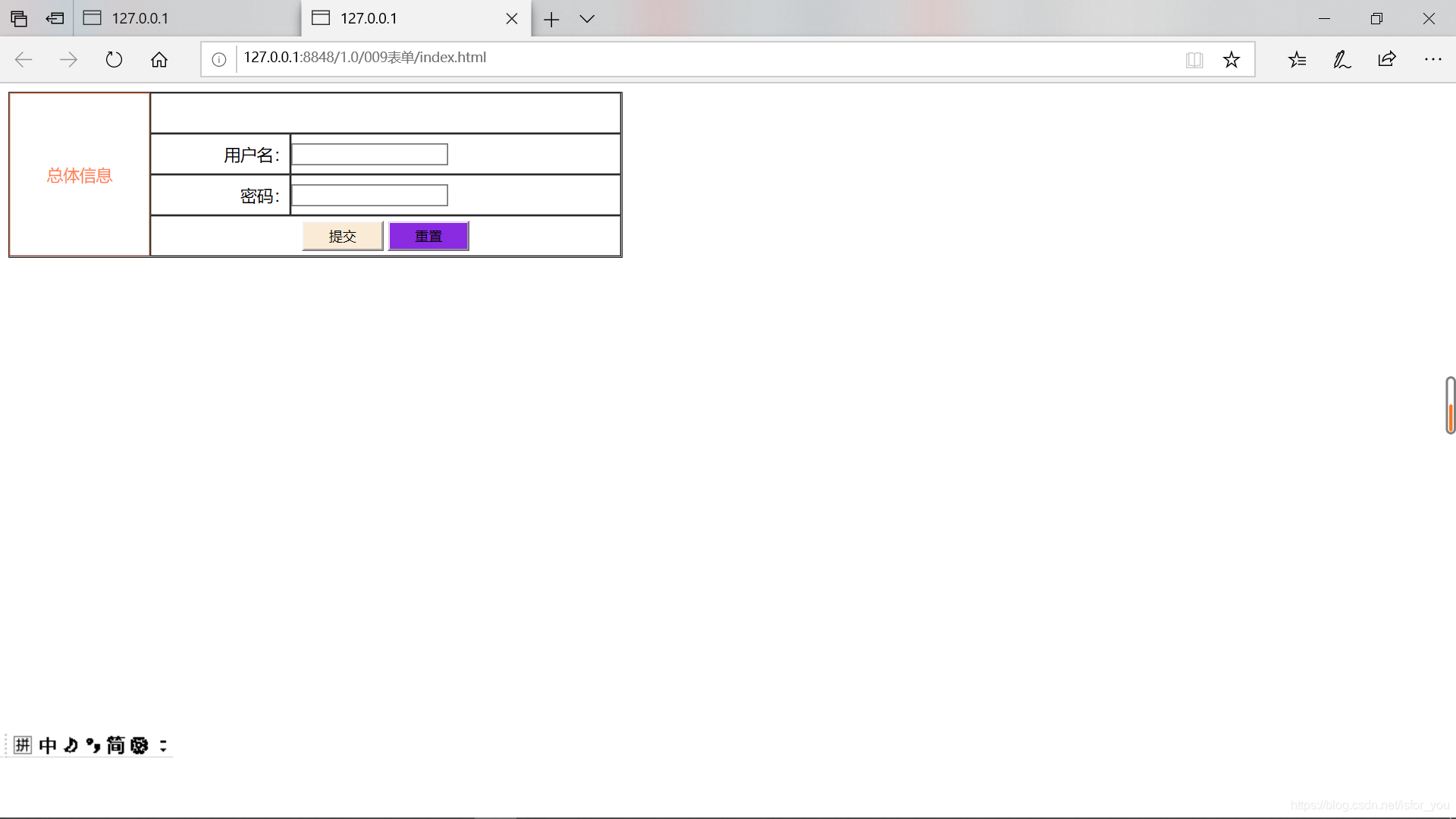 html制作简单的表单<form>_html表单form模板-CSDN博客