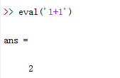 eval function