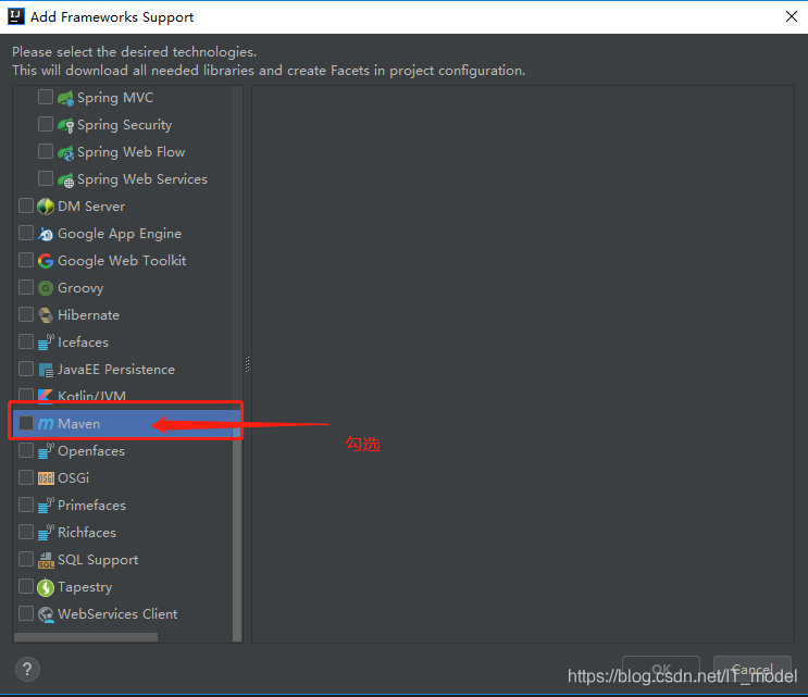 IntelliJ IDEA普通项目添加pom.xml，转变为Maven项目