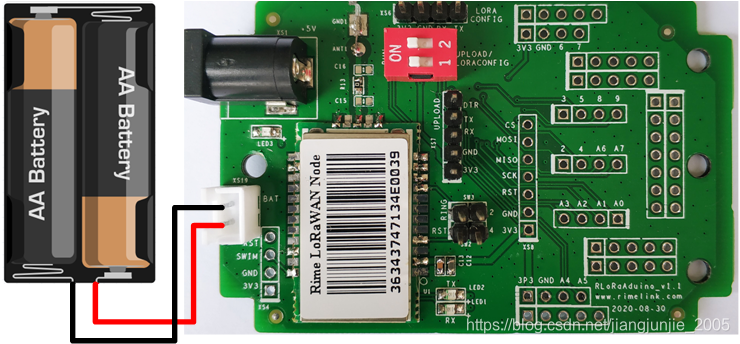 ArduinoProMiniLoRaBattery