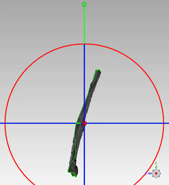 geomagicstudio调整模型的倾斜角度
