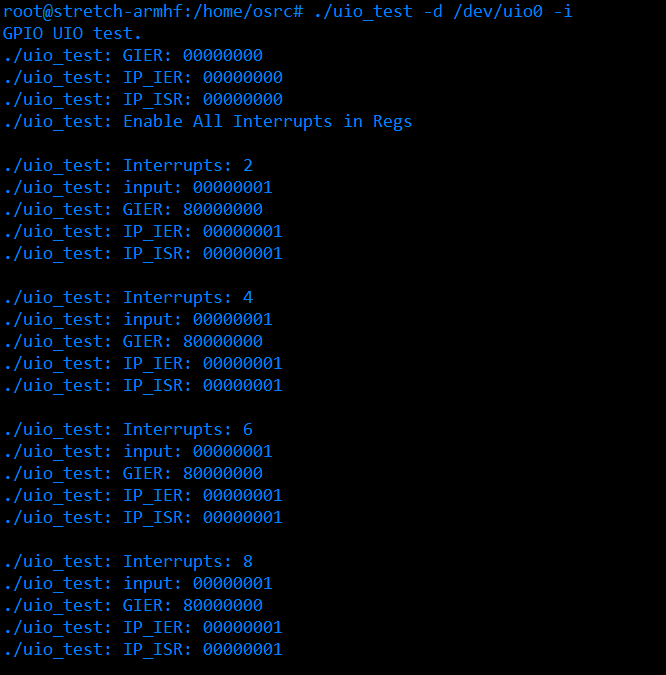 Zynq Linux 使用uio中断 Zynq Uio中断 Csdn博客