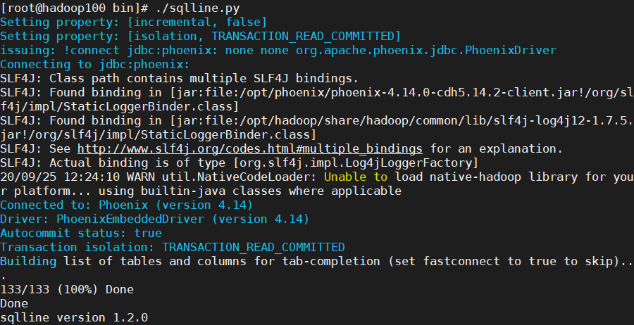 Installation and simple operation of Apache Phoenix - Programmer Sought