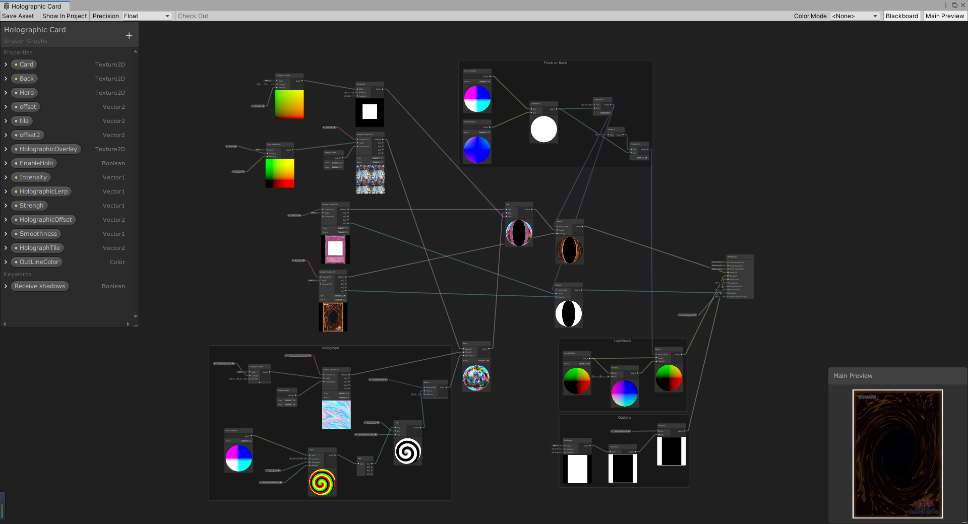 Unity shader graph 游戏王 闪卡_闪卡shader-CSDN博客