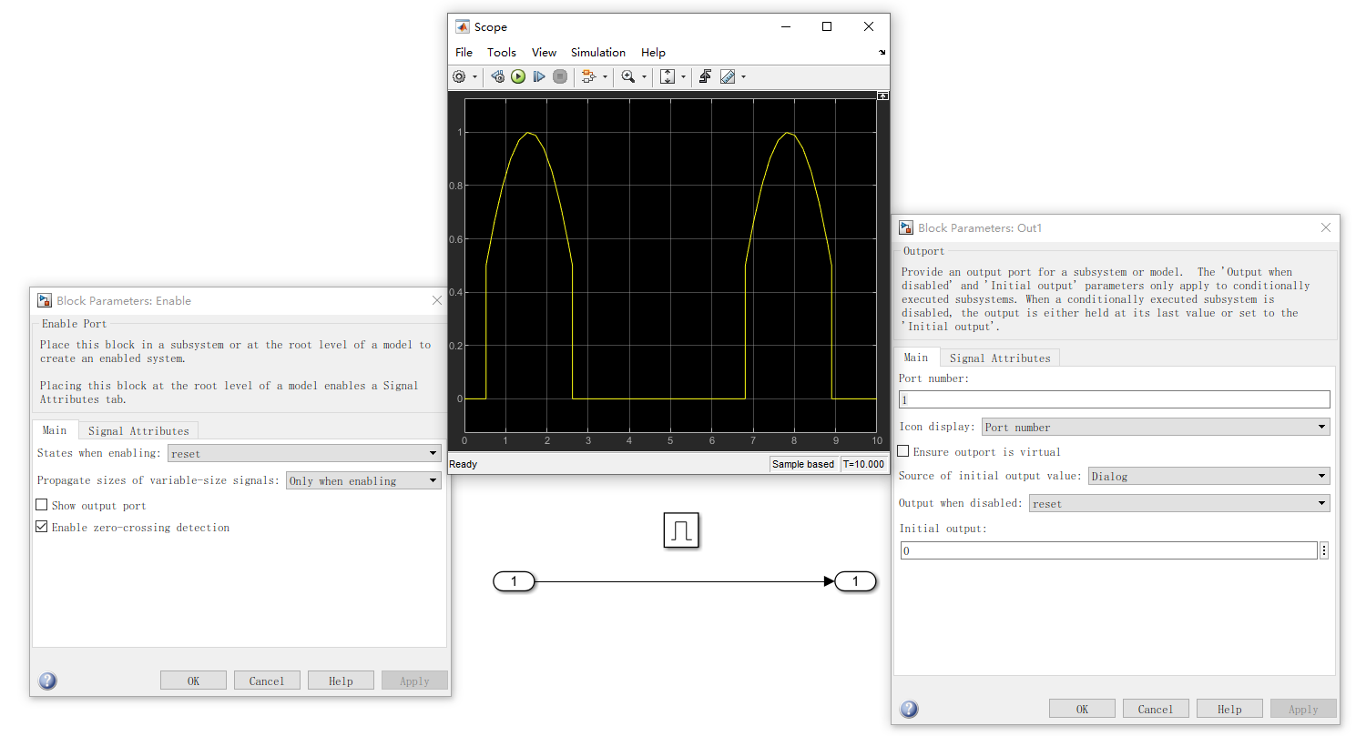 Simulink学习——子系统(Enable Subsystem、Triggered Subsystem、Function-Call ...