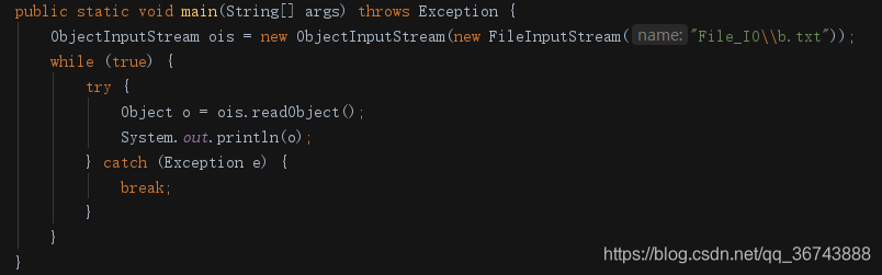使用对象操作输入流ObjectInputStream遇到EOFException异常_objectinputstream eof-CSDN博客