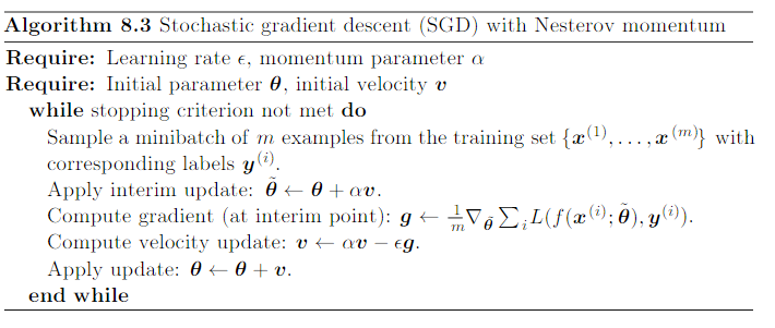 深度学习-带动量的随机梯度下降算法「建议收藏」